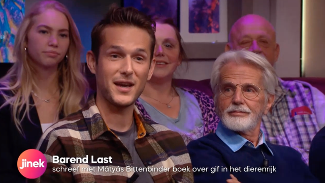 Te gast bij Jinek.